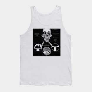 Scientific Diagram of Folk Horror Figure 3 Tank Top